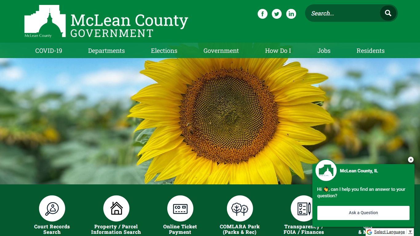 McLean County, IL - Official Website | Official Website